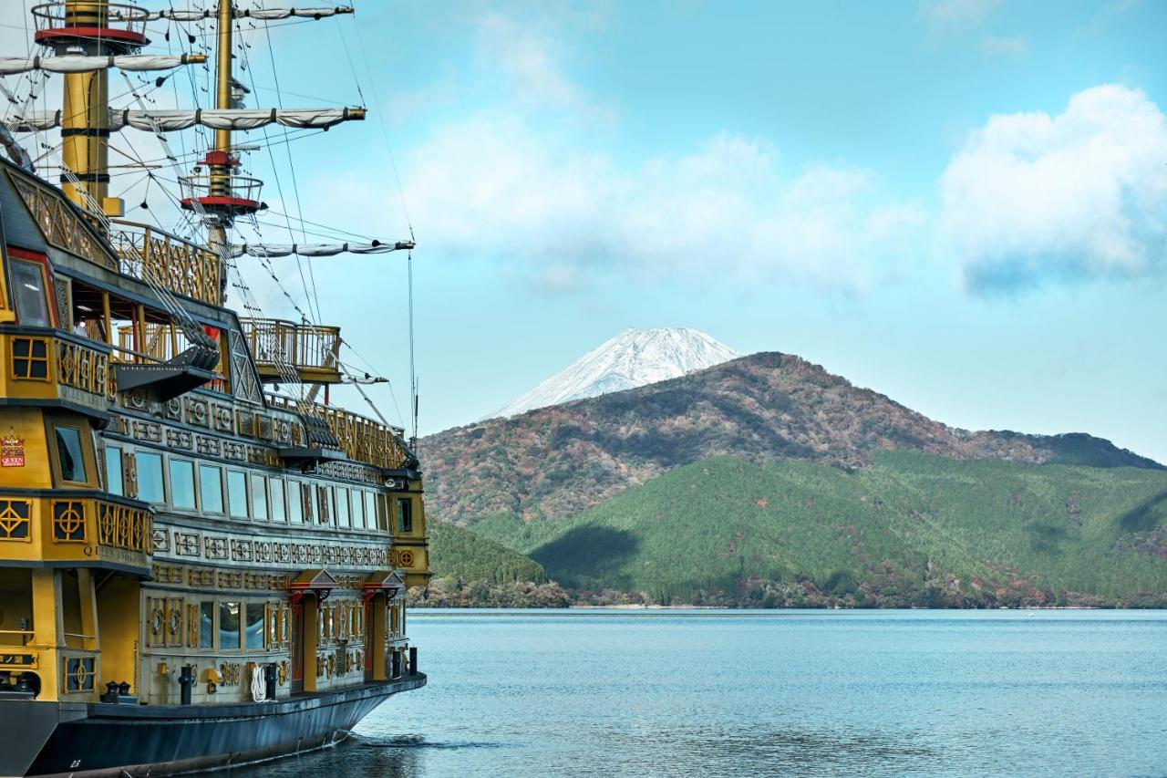 Villa Hakone Kabuto 古民家旅館 150平米 バス停迄一分 準天然温泉 最大12名 Ngoại thất bức ảnh